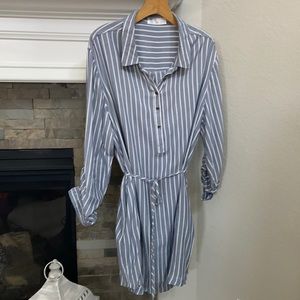 Women’s shirt dress with pockets XL (16-18)